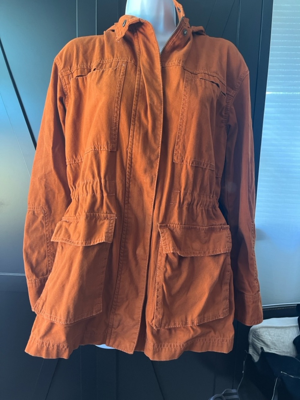 Universal Thread Women's Burnt Orange Utility Jacket